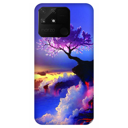 Ethereal Sunset Blossoms Case Realme Narzo 50A