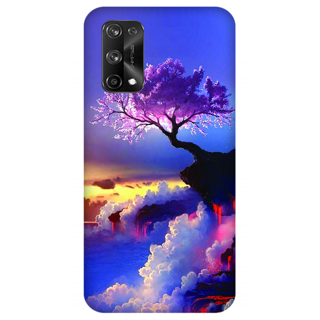 Ethereal Sunset Blossoms Case Realme X7 Pro