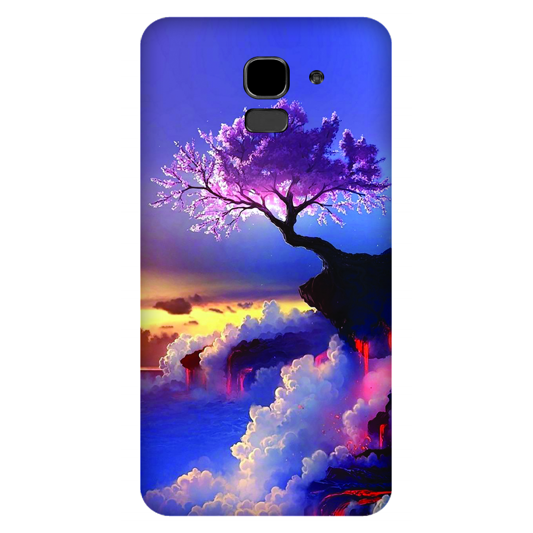 Ethereal Sunset Blossoms Case Samsung Galaxy J6