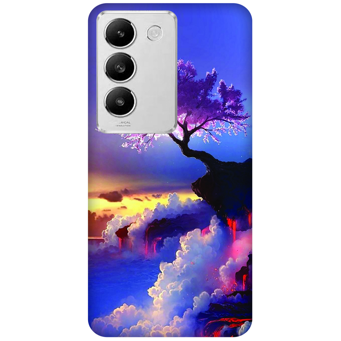 Ethereal Sunset Blossoms Case Vivo T3 5G