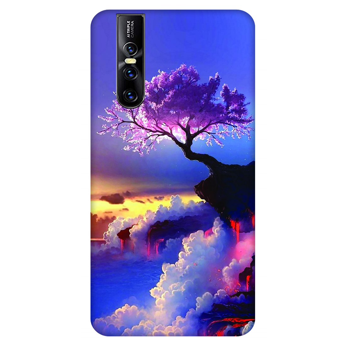 Ethereal Sunset Blossoms Case Vivo V15 Pro