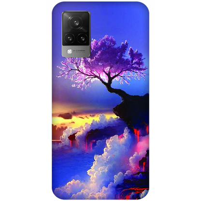 Ethereal Sunset Blossoms Case Vivo V21 5G