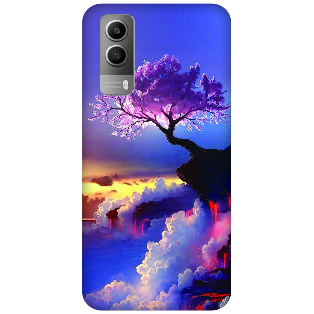 Ethereal Sunset Blossoms Case Vivo Y53s