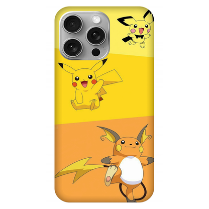 Evolution of Pikachu Anime Case