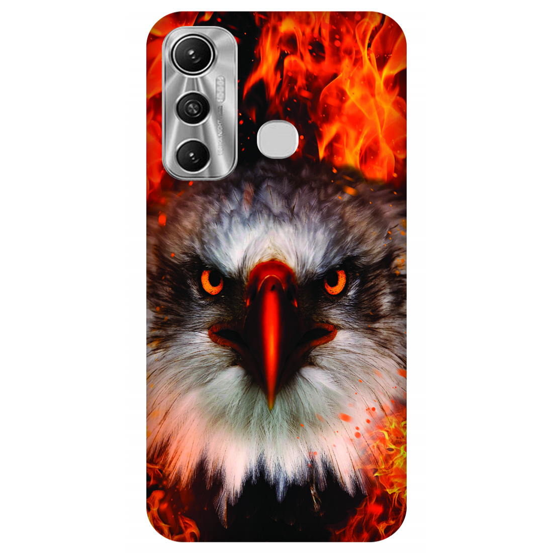 Fiery Gaze Case Infinix Hot 11