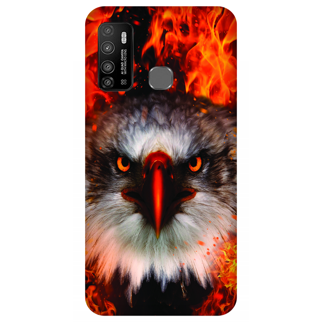 Fiery Gaze Case Infinix Hot 9