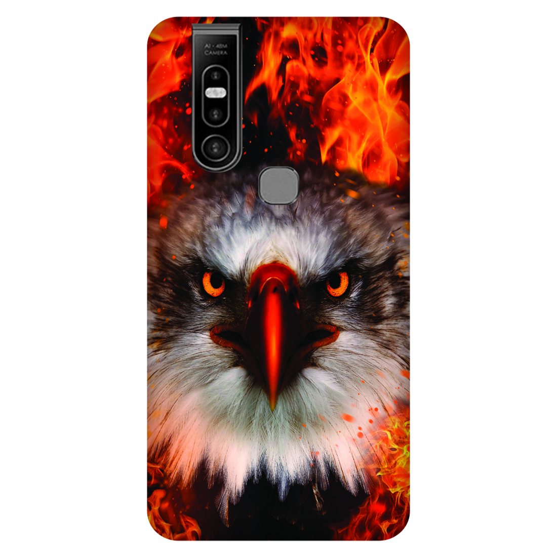 Fiery Gaze Case Infinix S5 Pro