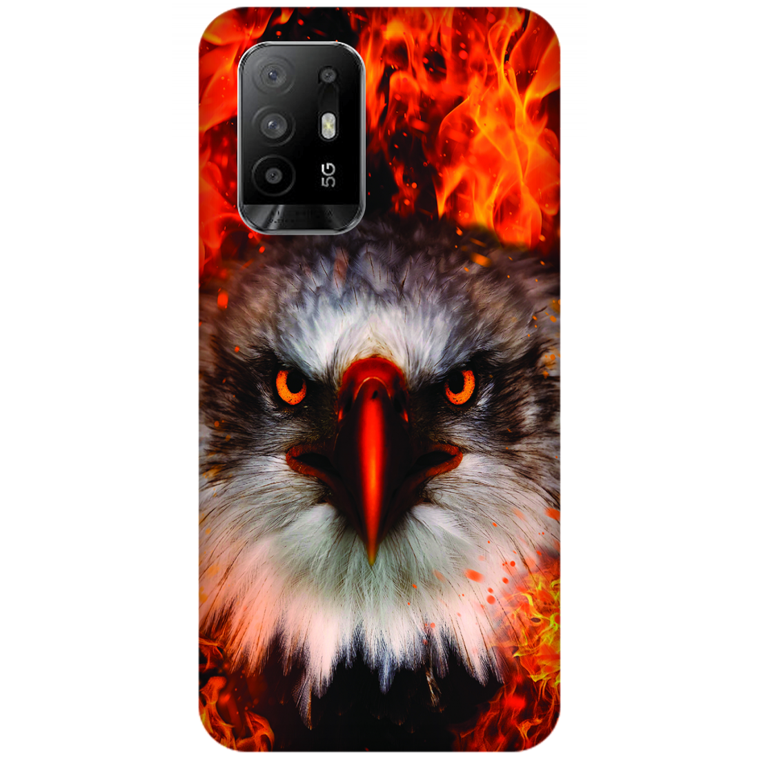 Fiery Gaze Case Oppo F19 Pro+ 5G