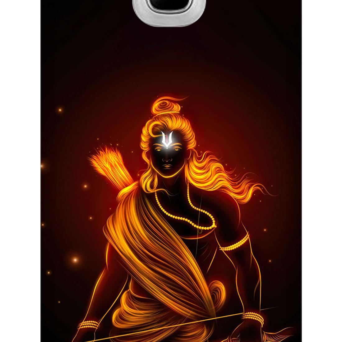 Glowing Warrior of Ram Case Samsung Galaxy J2 (2016)