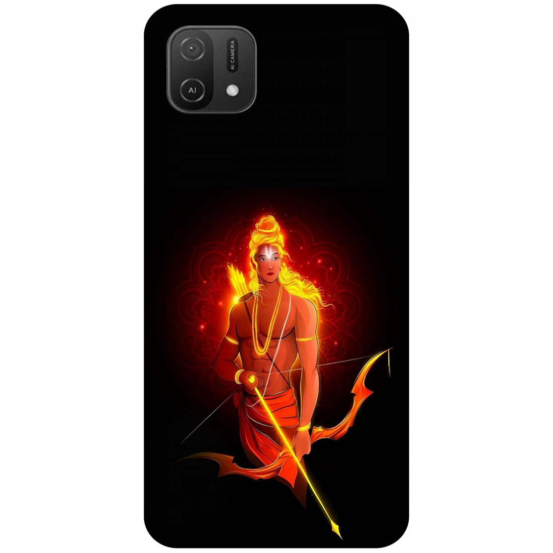 Glowing Warrior Rama Case Oppo A16K