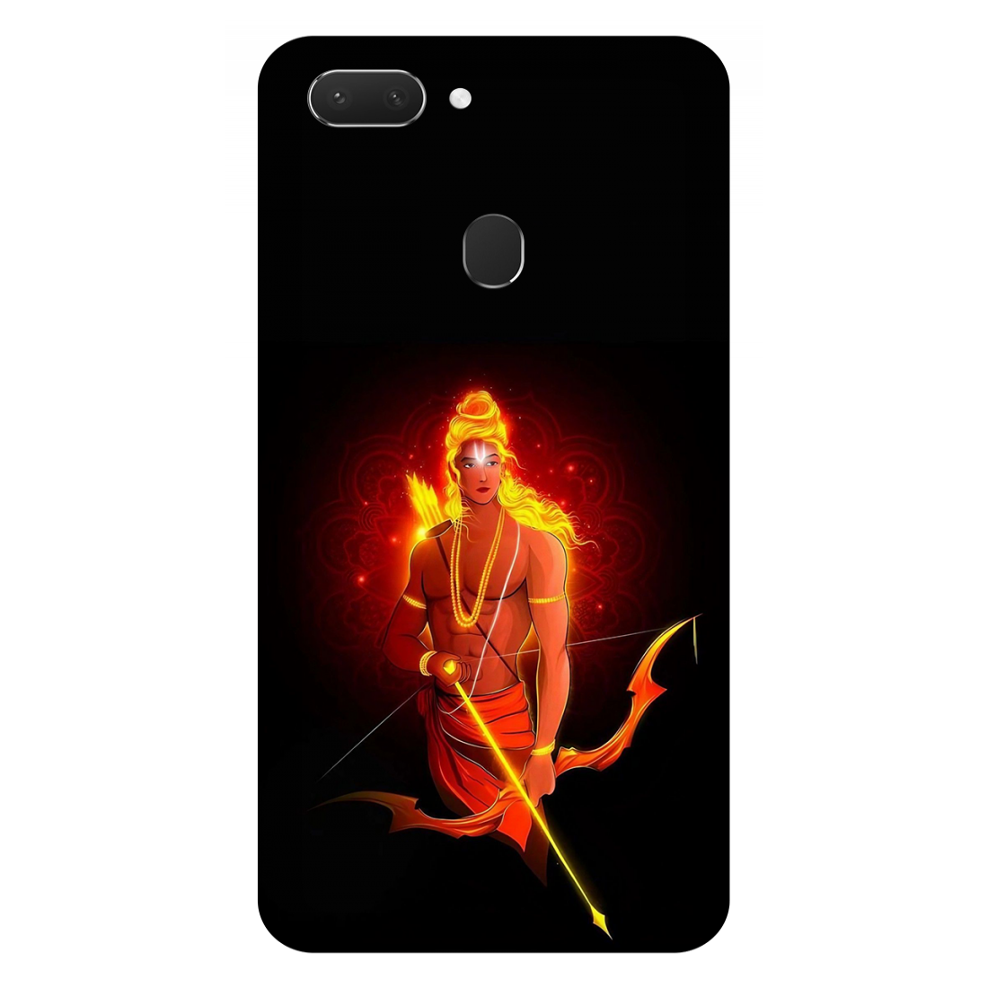 Glowing Warrior Rama Case Realme 2