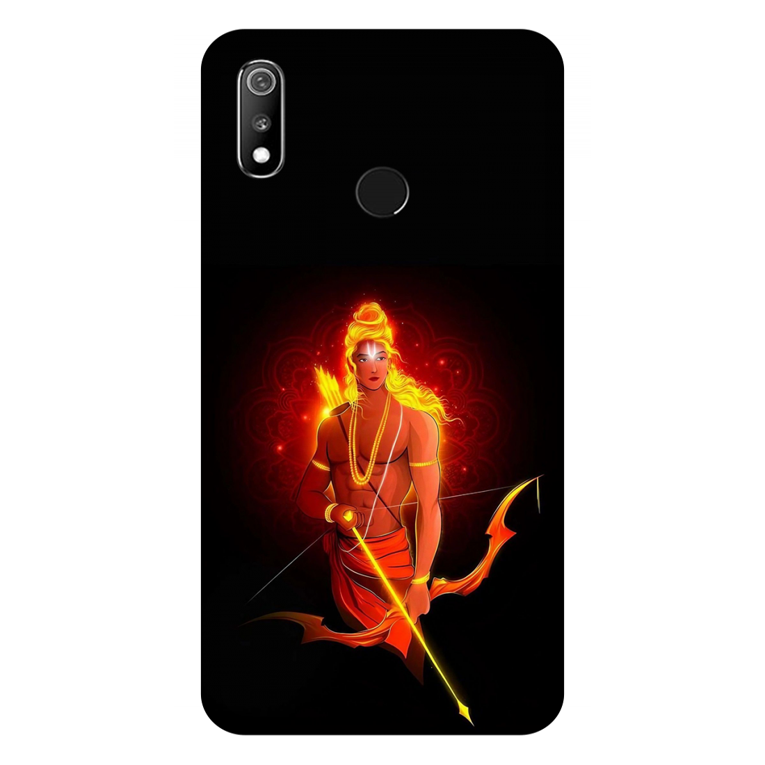 Glowing Warrior Rama Case Realme 3