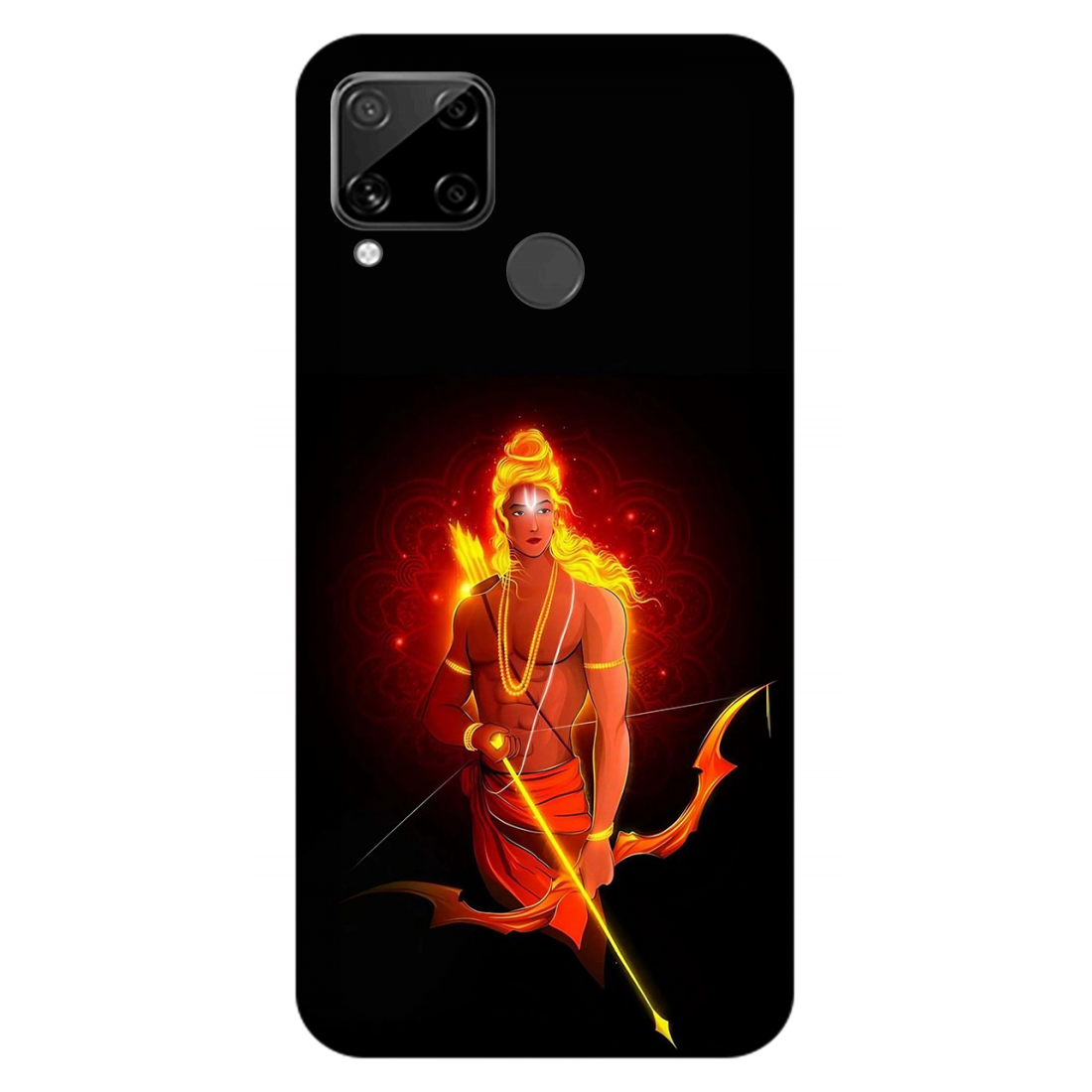 Glowing Warrior Rama Case Realme C15