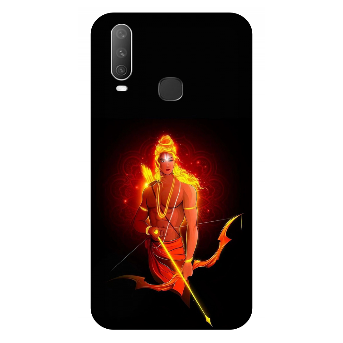 Glowing Warrior Rama Case Vivo Y15