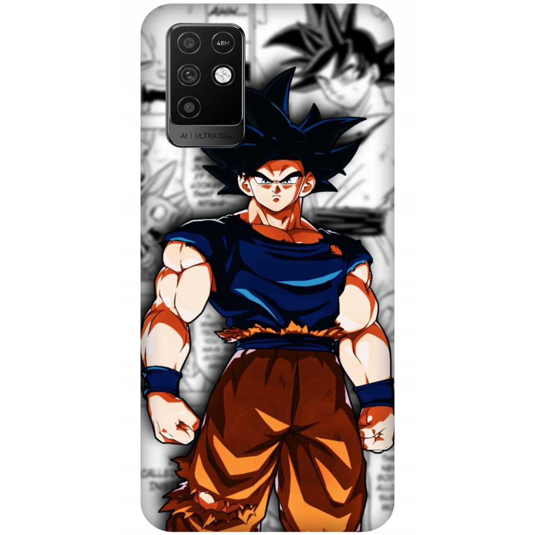 Goku Manga Case Infinix Note 10