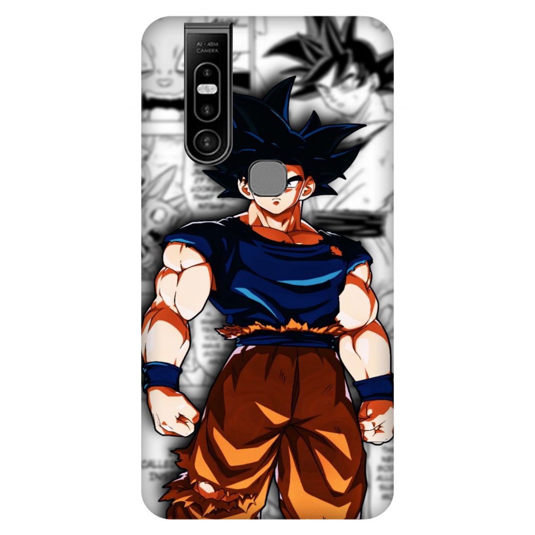 Goku Manga Case Infinix S5 Pro