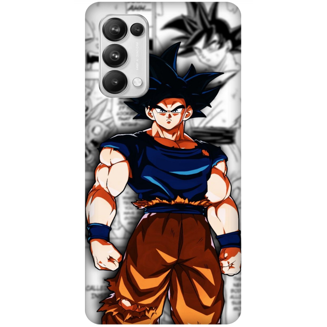 Goku Manga Case Oppo Reno5 Pro 5G