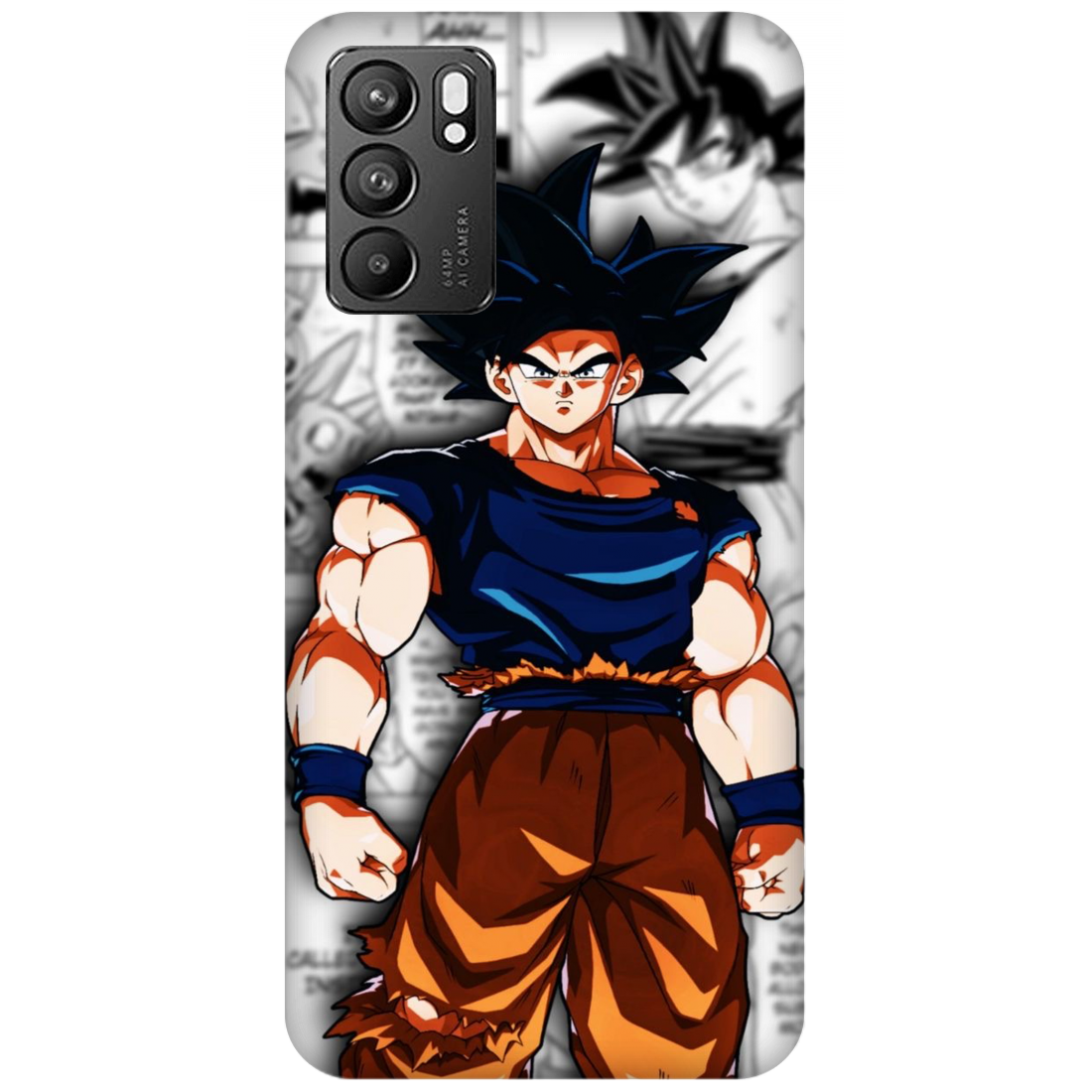 Goku Manga Case Oppo Reno6 5G