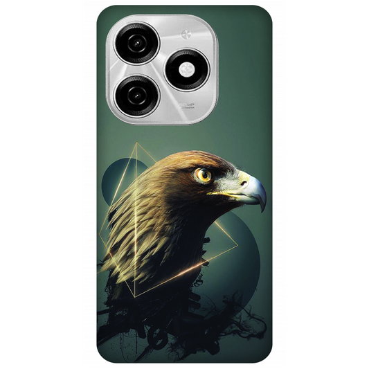 Golden Eagle Geometry Case Infinix Hot 40I