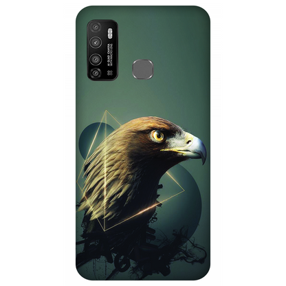 Golden Eagle Geometry Case Infinix Hot 9