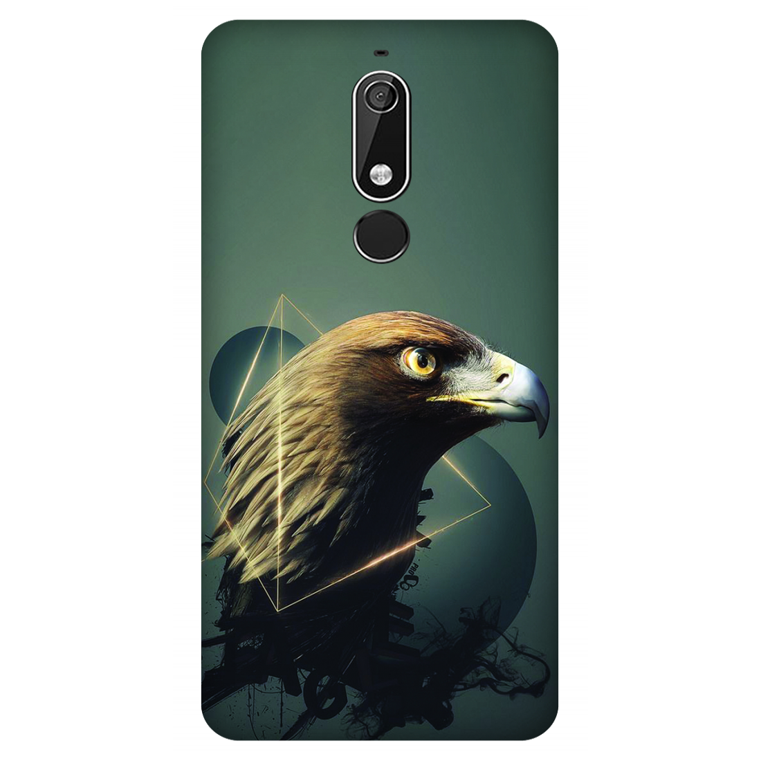 Golden Eagle Geometry Case Nokia 5.1