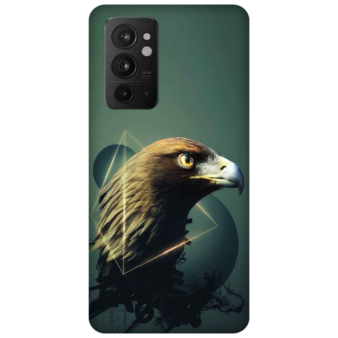 Golden Eagle Geometry Case OnePlus 9RT 5G