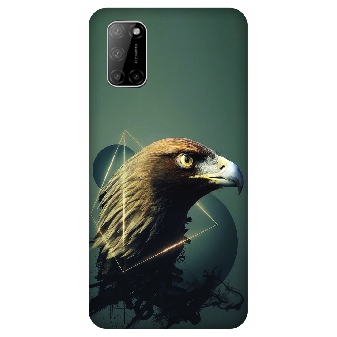 Golden Eagle Geometry Case Oppo A52 (2020)