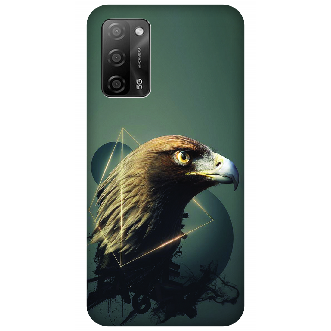 Golden Eagle Geometry Case Oppo A53s 5G