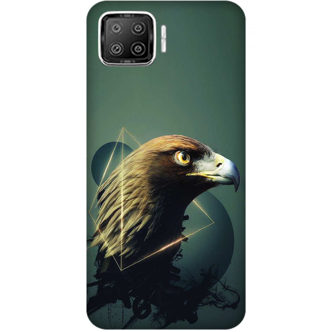 Golden Eagle Geometry Case Oppo A73