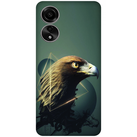 Golden Eagle Geometry Case Oppo A78 4G