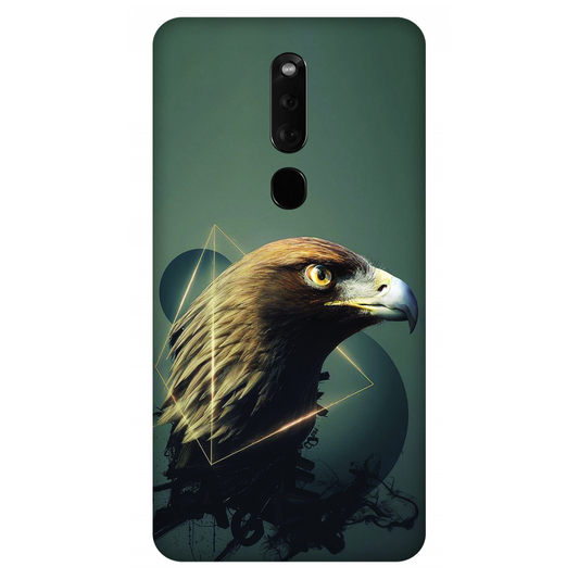 Golden Eagle Geometry Case Oppo F11 Pro