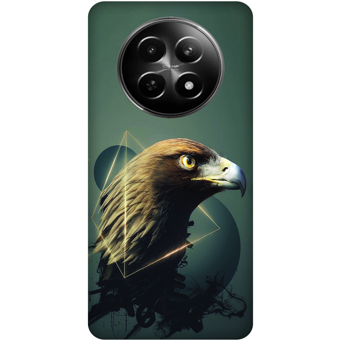 Golden Eagle Geometry Case Realme 12 5G