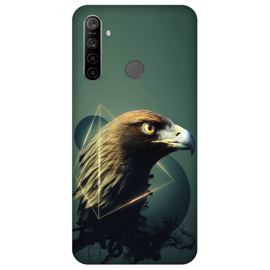 Golden Eagle Geometry Case Realme 5i (2020)