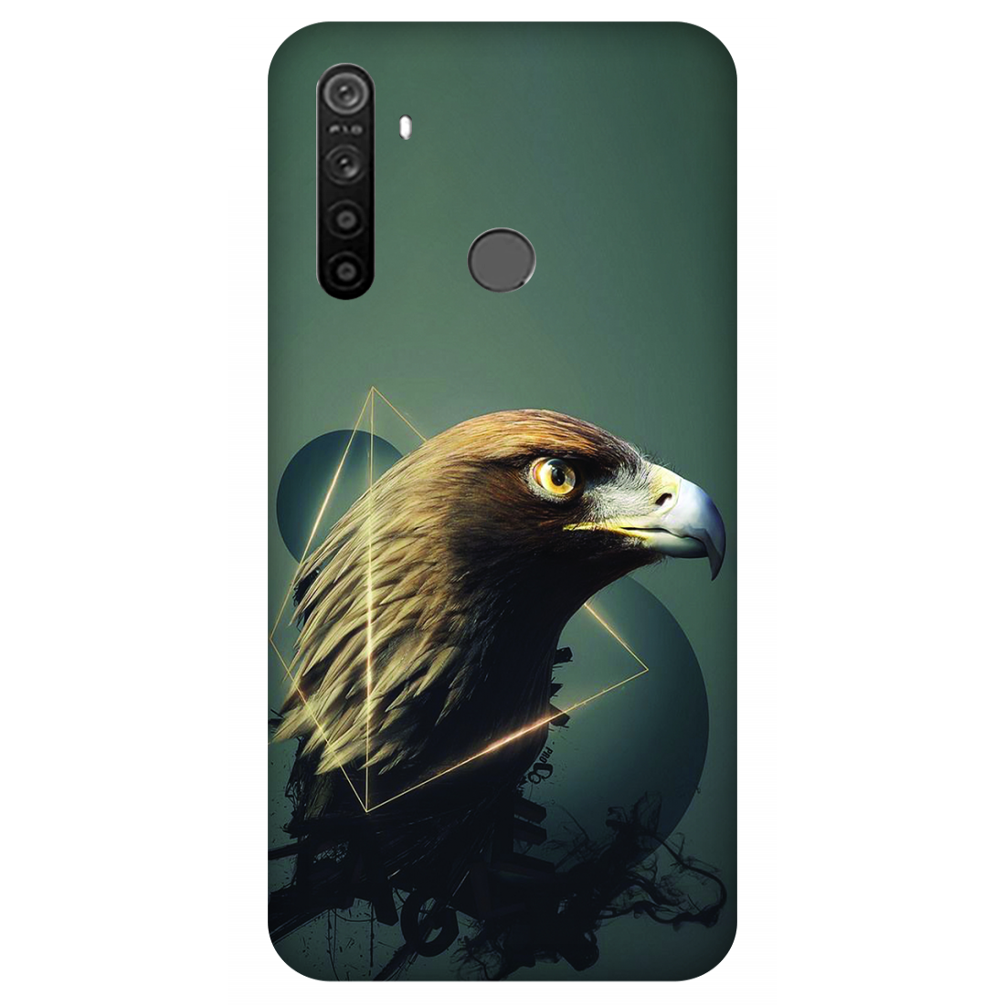 Golden Eagle Geometry Case Realme 5s (2019)