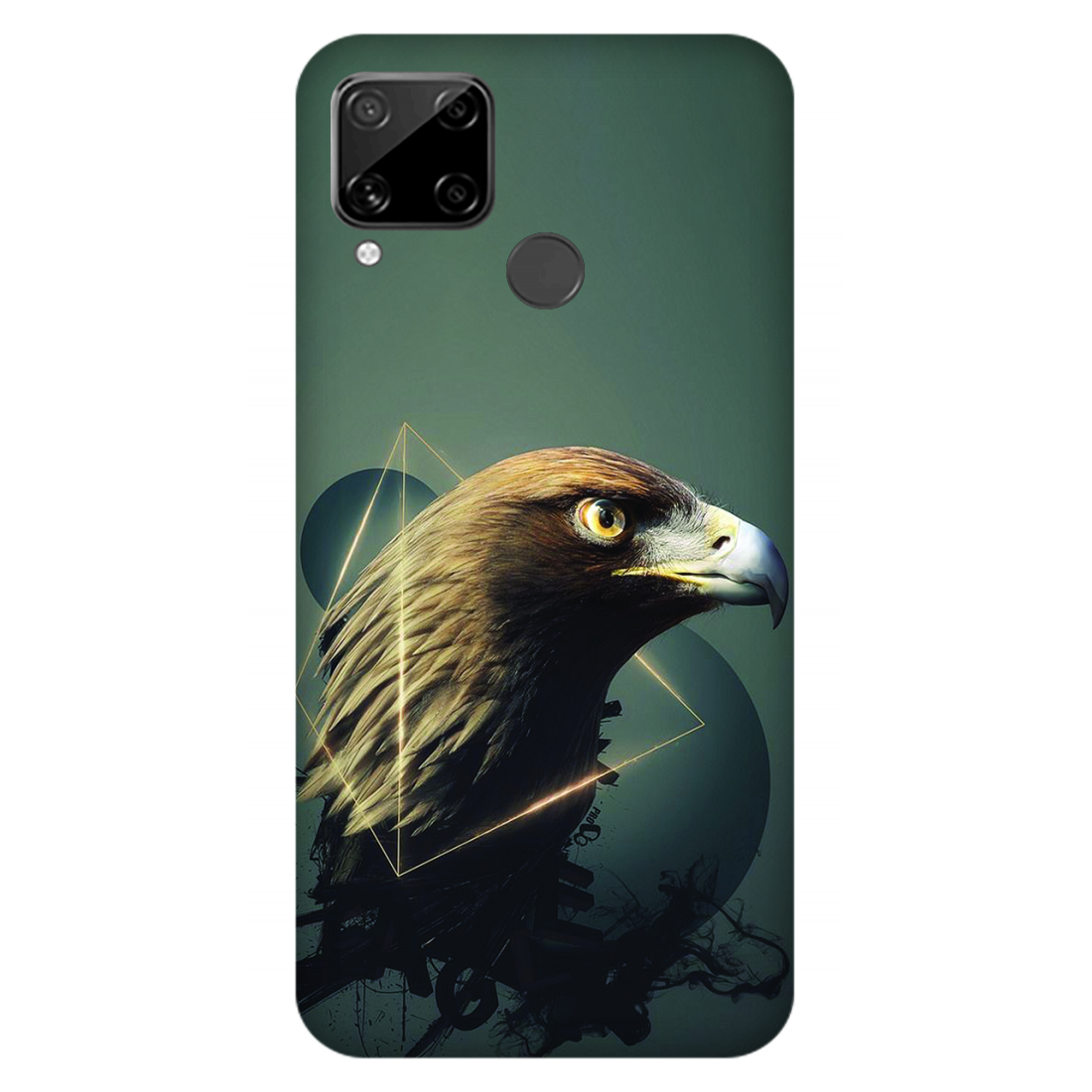 Golden Eagle Geometry Case Realme C15