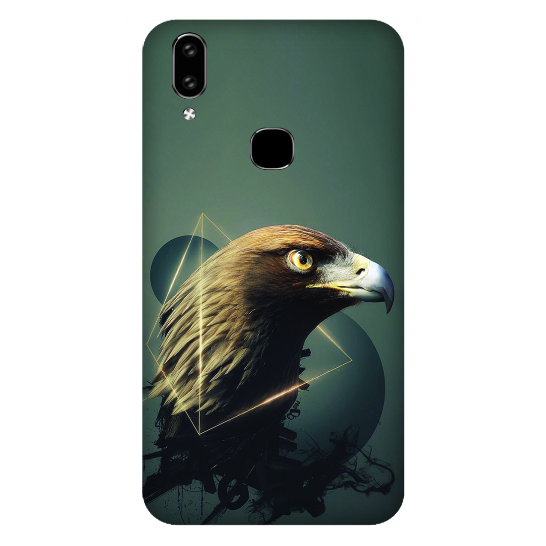 Golden Eagle Geometry Case Vivo V9