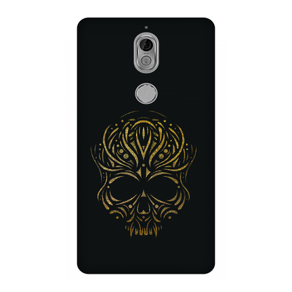 Golden Ornamental Skull Case Nokia 7