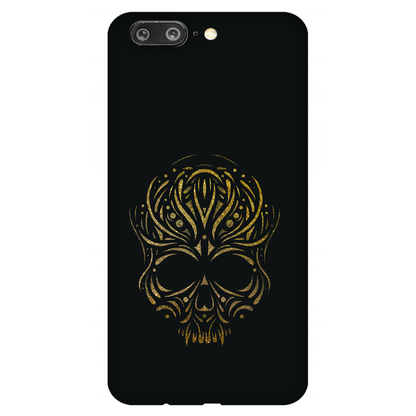 Golden Ornamental Skull Case OnePlus 5