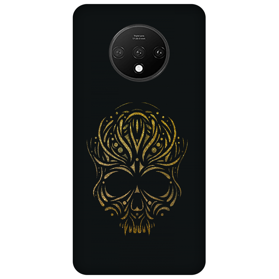 Golden Ornamental Skull Case OnePlus 7T