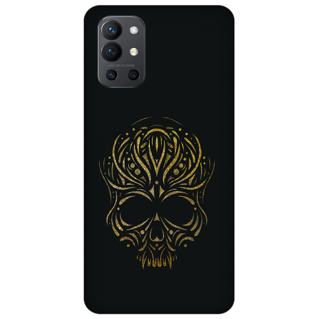 Golden Ornamental Skull Case OnePlus 9R