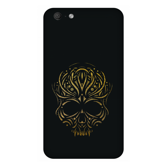 Golden Ornamental Skull Case Oppo A71