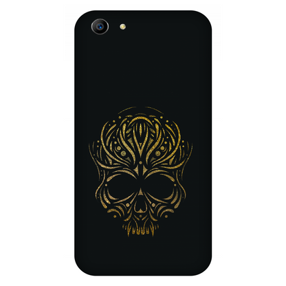 Golden Ornamental Skull Case Oppo A83