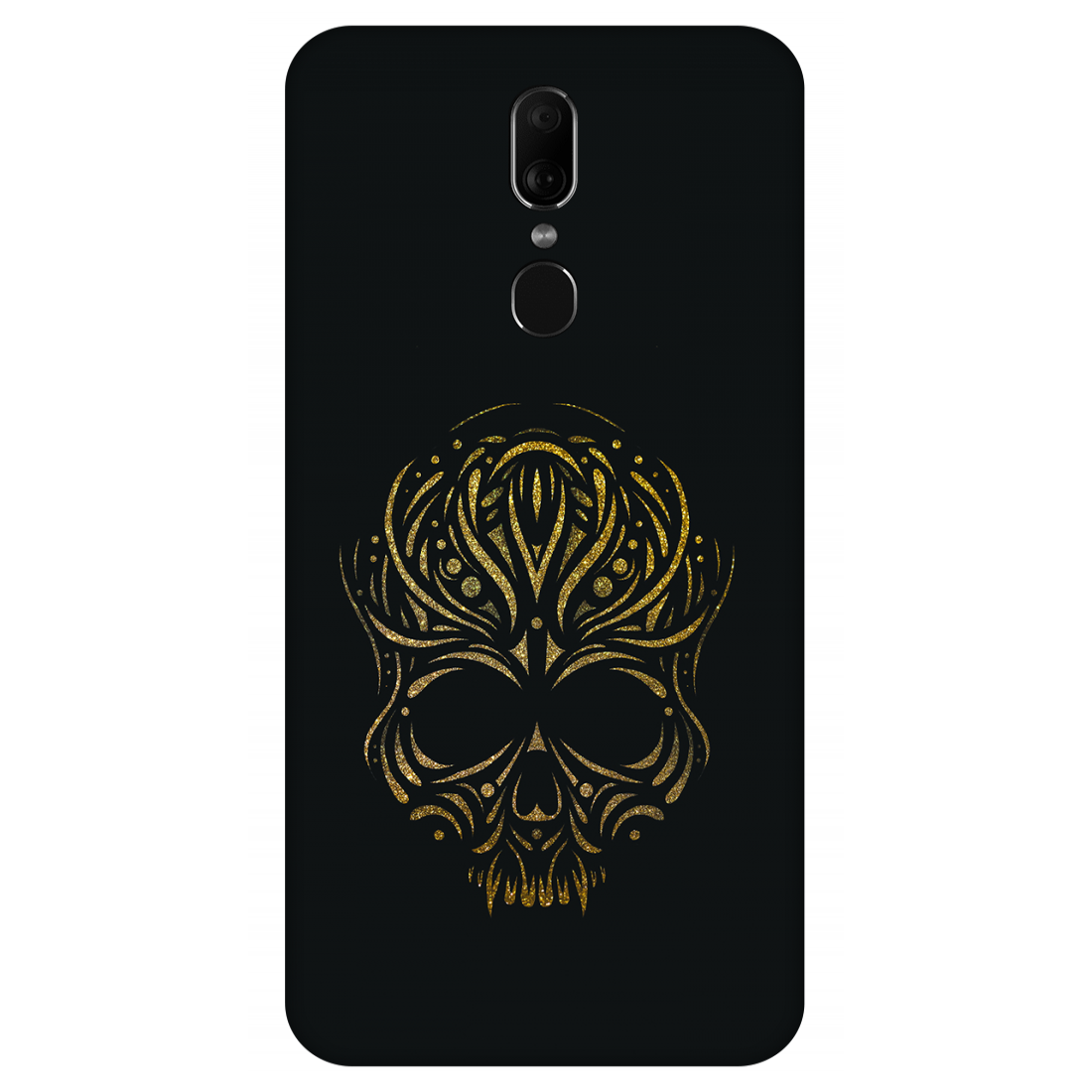 Golden Ornamental Skull Case Oppo F11