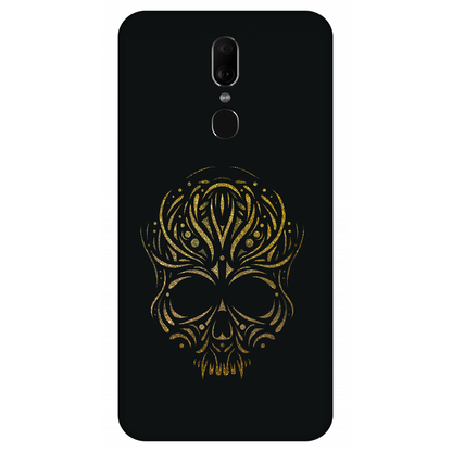 Golden Ornamental Skull Case Oppo F11