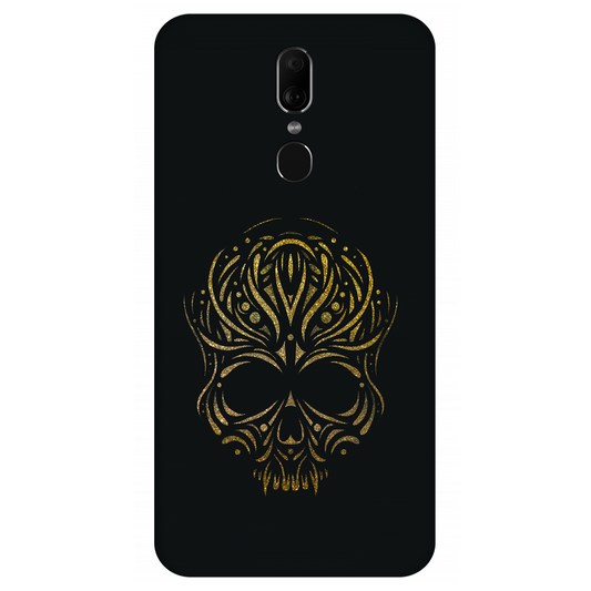 Golden Ornamental Skull Case Oppo F11