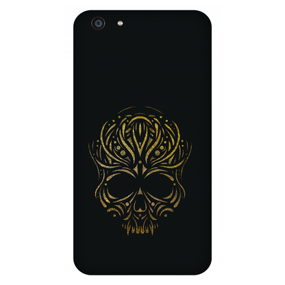 Golden Ornamental Skull Case Oppo F3