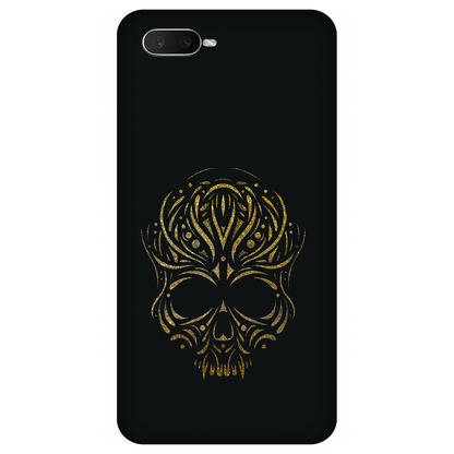 Golden Ornamental Skull Case Oppo K1