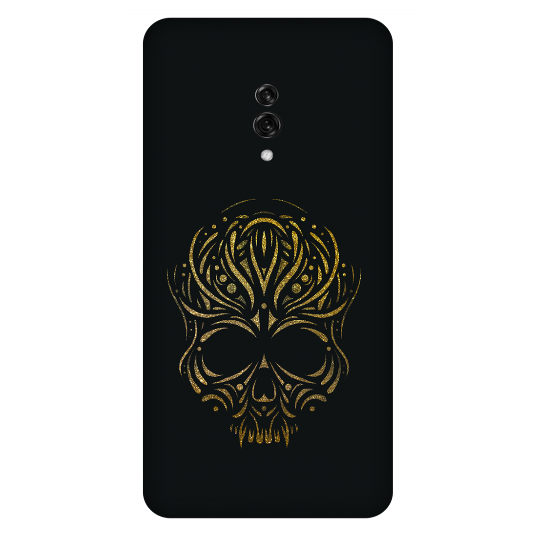 Golden Ornamental Skull Case Oppo K3