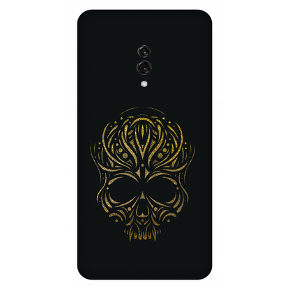 Golden Ornamental Skull Case Oppo K3