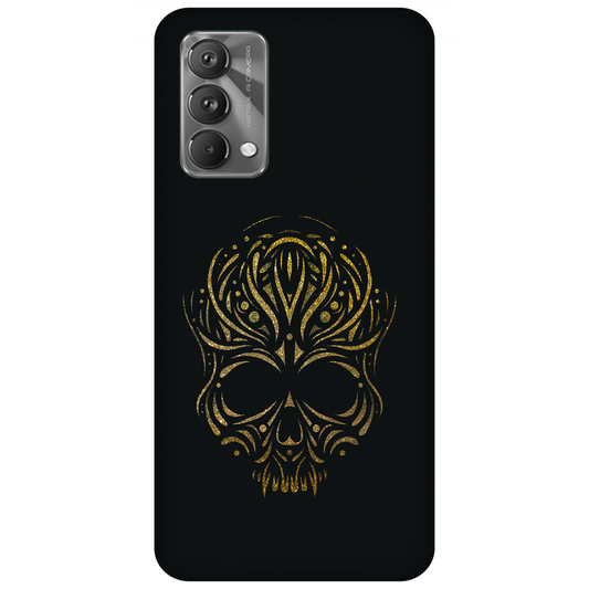 Golden Ornamental Skull Case Realme GT Master Edition 5G